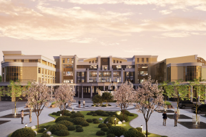 Административное здание (дневная визуализация)