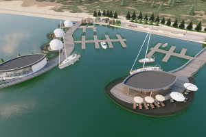 Дизайн лодочной станции