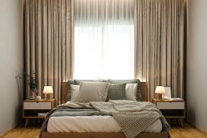 Дизайн спальни в скандинавском стиле