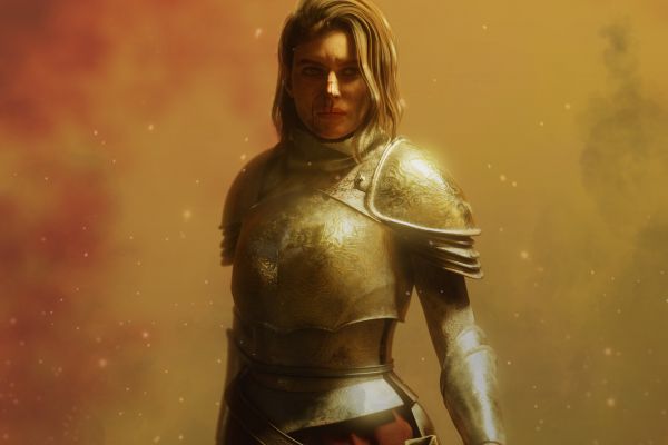 The goddess of swords