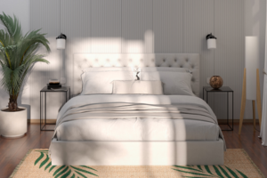 Интерьерная визуализация спальни 3Ds Max + Corona