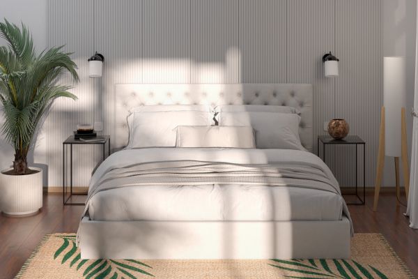 Интерьерная визуализация спальни 3Ds Max + Corona