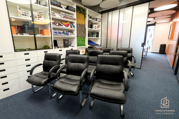 Разработка шоу-рума для Компании поставщика инженерных, выставочных решений и материалов.