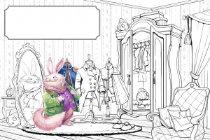 Детская раскраска