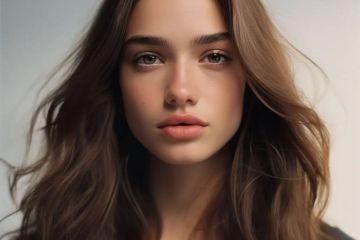 Портрет, молодая девушка