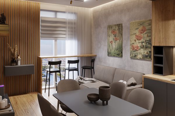 Небольшая квартира для большой семьи