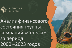 Финансовый анализ компании Segezha Group