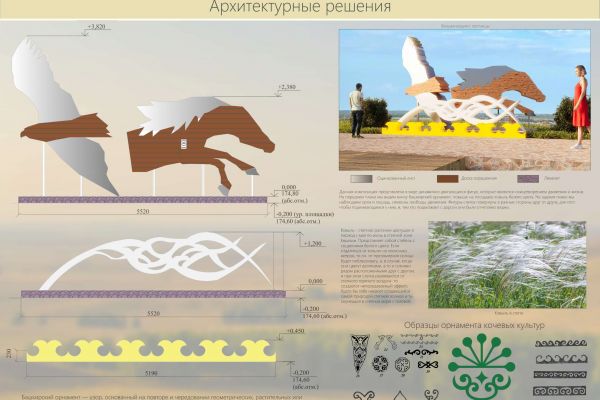 Конкурсная работа: арт-объект в музее кочевых цивилизаций Тура-Хан