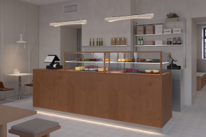 Проект кафе Слой на Петроградке