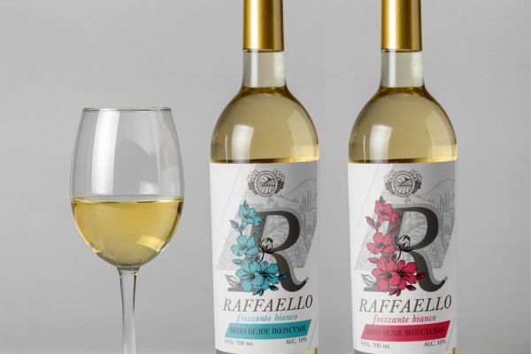 разработка этикетки для вина