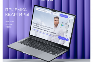 Приемка квартир / лендинг landing page