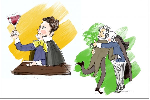 Иллюстрации для сборника афоризмов К.Пруткова