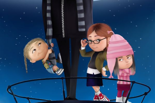 Картина в в стиле мультфильма " Гадкий я" под печать 2020г