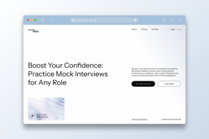 MockWise. Дизайн сайта для сервиса AI-собеседований