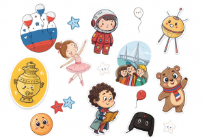Стикеры детские