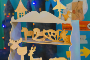 Макеты деревянных игрушек для фрезерного ЧПУ- станка, фотосъёмка готовых изделий