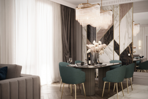 Дизайн 3-комнатной квартиры 85 кв.м.