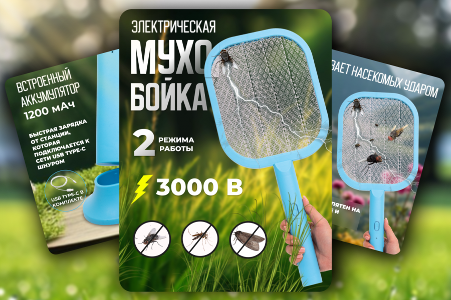Инфографика для маркетплейсов (дизайн карточки) 550 руб.  за 3 дня.. Кристина Кухта
