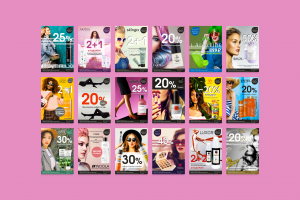 Акции для магазина "Косметика и аксессуары"