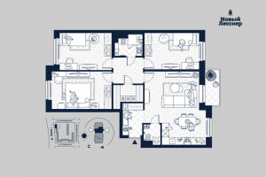 Оформление планов застройщика ОТДЕЛСТРОЙ для ЖК "Новый Ленсснер"