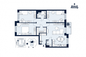 Оформление планов застройщика ОТДЕЛСТРОЙ для ЖК "Новый Ленсснер"