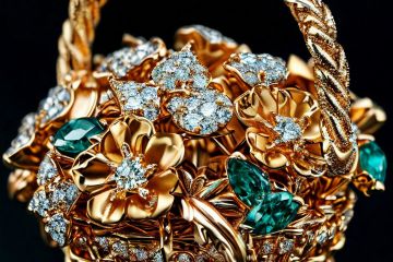 Изображение Золотое украшение — элегантный арт