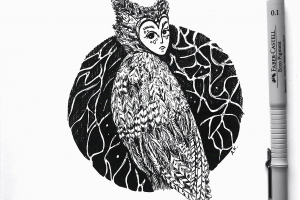 Графические работы, иллюстрация