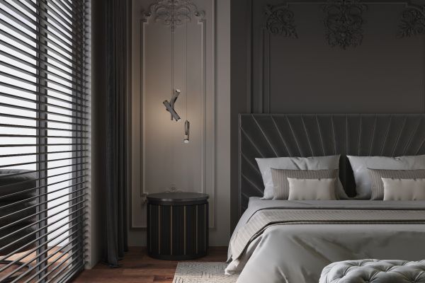 3D Визуализация спальни