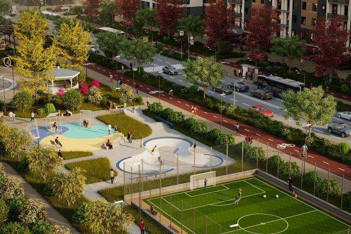 Визуализация общественных пространств - 5493581