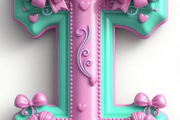 Изображение римской цифры I в формате JPEG для оформления и дизайна