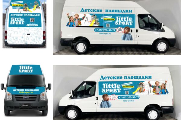 Брендирование авто LITTLE Sport