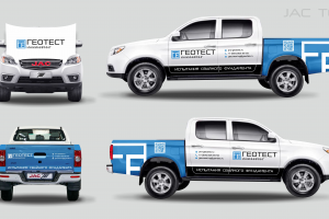 Брендирование Пикапа