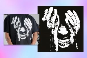 Принт в векторе  для печати