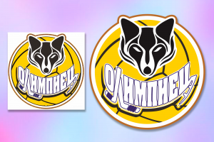 Логотип в векторе по фото, векторная графика