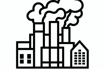 Векторное изображение фабрики 