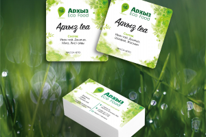 Этикетка и визитка Архыз Эко фуд