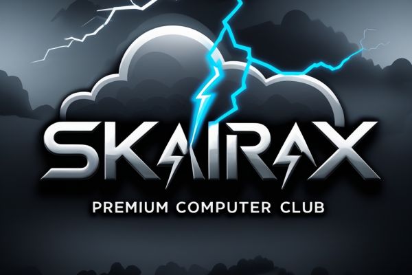 Создание логотипа для компьютерного клуба и вывески