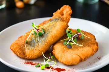 Изображение жареной рыбы