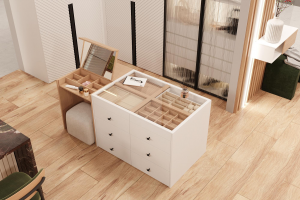 Комод со скрытым туалетным столиком