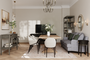 Столовая в классическом стиле