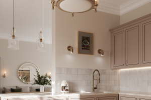 Кухня модного цвета 2024)