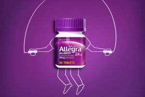 Анимация для рекламного ролика средства от аллергии