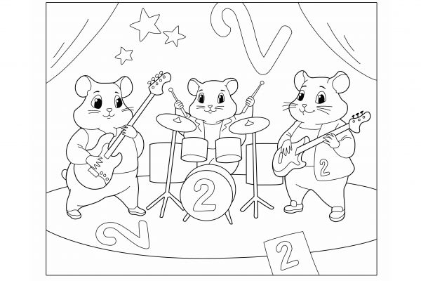 Раскраски для детей.