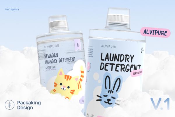 Alvipure | Упаковка детского порошка