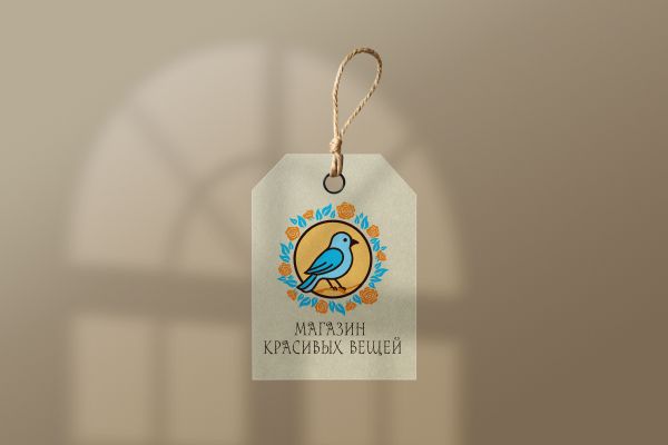 Магазин красивых вещей — логотип и визуальная айдентика
