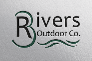 Создание логотипа для компании 3 Rivers Outdoor Co.