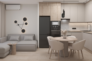 Проект квартиры 70м2, г.Краснодар