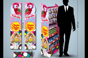 Промо-Стойка Чупа-Чупс