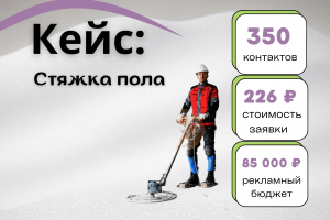 Кейс «полусухая стяжка пола»