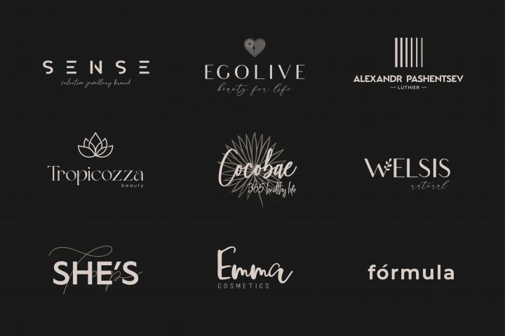 Логотип 3 варианта. Логобук. Исходники. - 5499533